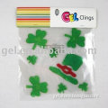 St. Patrick's gel sticker for decorative